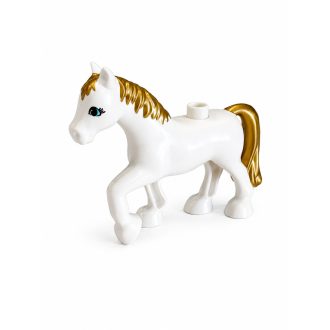 Lego Duplo fehér ló