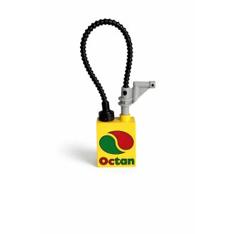 Lego Duplo tankolócső, mintás elemmel