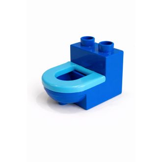 Lego Duplo kék wc
