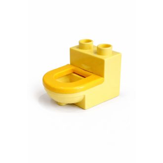 Lego Duplo sárga wc