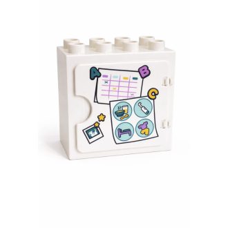 Lego Duplo hűtő mintás ablak