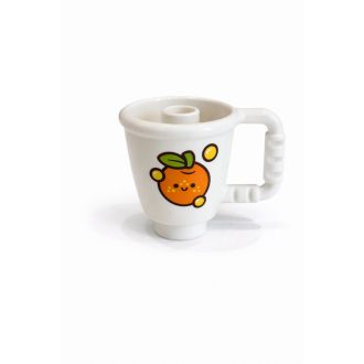 Lego Duplo narancs mintás bögre