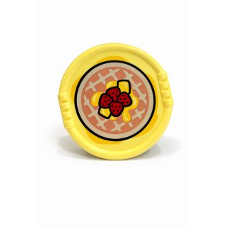 Lego Duplo epres süti mintás tányér