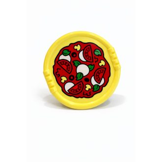 Lego Duplo paradicsomos pizza mintás tányér