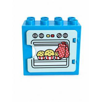 Lego Duplo sütő mintás ablak
