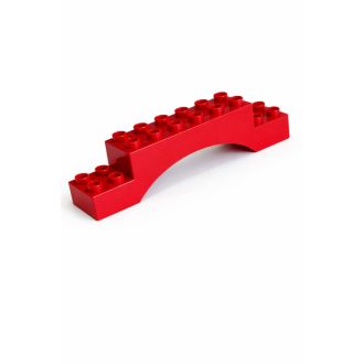 Lego Duplo piros áthidaló