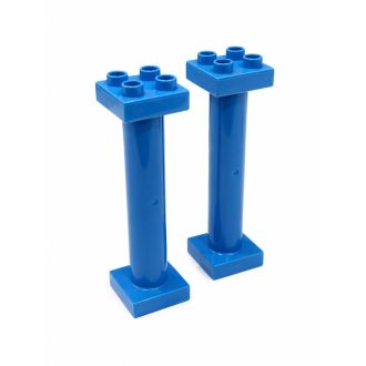 Lego Duplo halvány kék nagy oszlop (2db)
