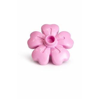 Lego Duplo világos rózsaszín virág