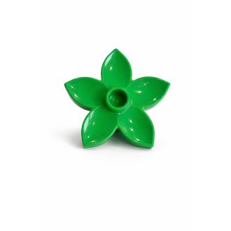 Lego Duplo sötétzöld virág