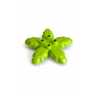 Lego Duplo kis pálmalevél limezöld