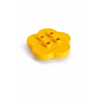 Lego Duplo virágalakú elem narancssárga