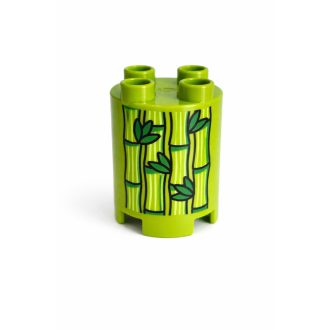 Lego Duplo bambusz mintás henger
