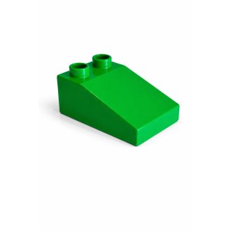 Lego Duplo zöld kis tetőelem