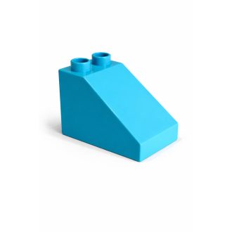 Lego Duplo világoskék tetőelem