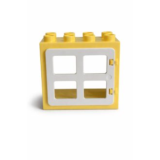 Lego Duplo vaníliasárga ablak