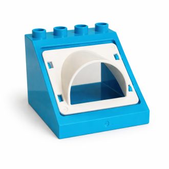Lego Duplo világoskék tetőablak