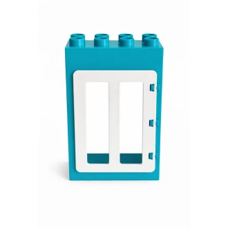 Lego Duplo türkiz fehér ajtó