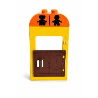 Lego Duplo sárga mosdóajtó