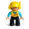 Lego Duplo sárga sisakos férfi figura