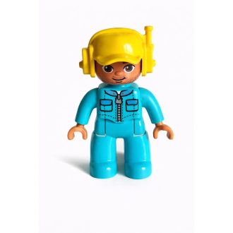 Lego Duplo sárga sisakos férfi figura